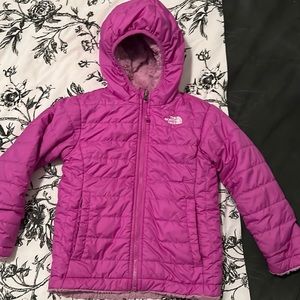 Good condition reversible The North Face toddler coat